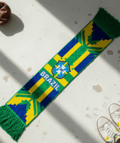 Global Soccer Event 2026 Brazil Scarf Official Team Colors