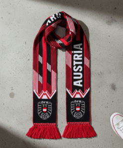 Global Soccer Event 2026 Austria Scarf Modern Fan Design