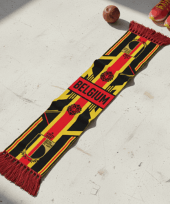 Global Soccer Event 2026 Belgium Scarf National Supporter Accessory