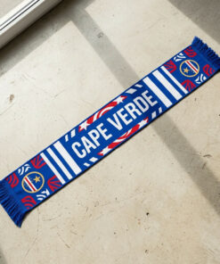 Global Soccer Event 2026 Cape Verde Scarf Graphic Line Art