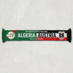 Global Soccer Event 2026 Algeria Vs Austria Football Scarf Group Stage Souvenir