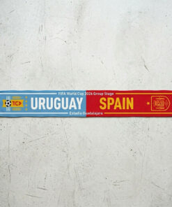 Global Soccer Event 2026 Uruguay Vs Spain Football Scarf Classic Style