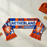 Netherlands Scarf Global Soccer Event 2026 With Clear Netherlands Text