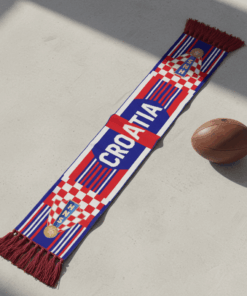 Global Soccer Event 2026 Croatia Scarf National Team Crest