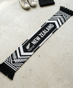 New Zealand Scarf Global Soccer Event 2026 Bold New Zealand Typography