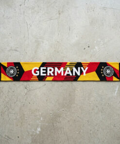Global Soccer Event 2026 Germany Scarf Four Star Detail