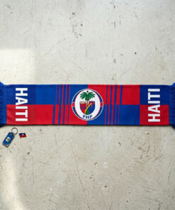 Global Soccer Event 2026 Haiti Scarf Center Crest Logo