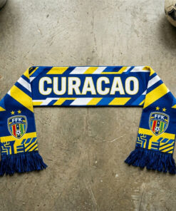 Global Soccer Event 2026 Curaçao Scarf Traditional Football Style
