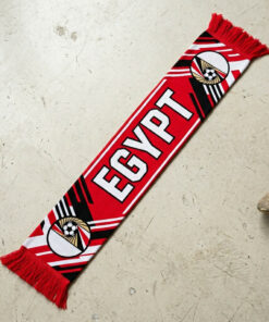 Global Soccer Event 2026 Egypt Scarf National Badge Detail