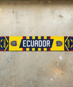 Global Soccer Event 2026 Ecuador Scarf Modern Color Block