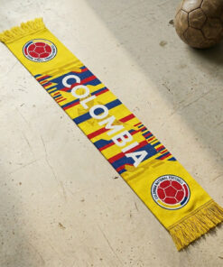 Global Soccer Event 2026 Colombia Scarf Bold Text Logo