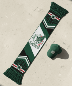 Mexico Scarf Global Soccer Event 2026 With Historic Eagle Crest Design