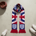 Global Soccer Event 2026 England Scarf Bold Dual Sided Lions