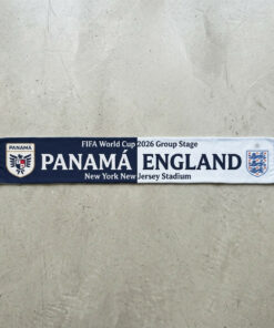 Global Soccer Event 2026 Panama Vs England Football Scarf Team Crests