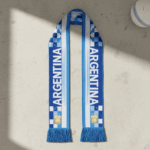 Global Soccer Event 2026 Argentina Scarf National Flag Colors