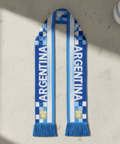 Global Soccer Event 2026 Argentina Scarf National Flag Colors