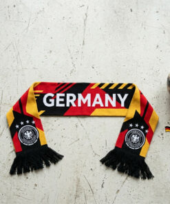 Global Soccer Event 2026 Germany Scarf Text Pattern Combo