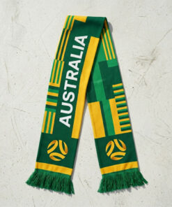 Global Soccer Event 2026 Australia Scarf Iconic Kangaroo Crest