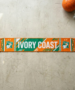 Ivory Coast Scarf Global Soccer Event 2026 Detailed Team Heritage Graphic