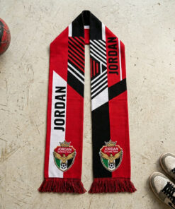 Jordan Scarf Global Soccer Event 2026 Clear JD Crest Display