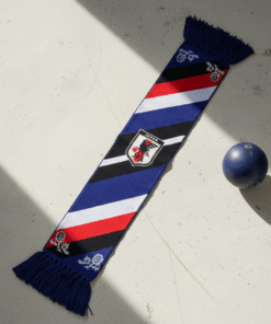 Japan Scarf Global Soccer Event 2026 Tassels In Navy Red