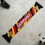 Global Soccer Event 2026 Germany Scarf Tricolor Flag Block