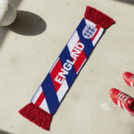 Global Soccer Event 2026 England Scarf National Symbol Print