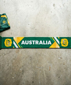 Global Soccer Event 2026 Australia Scarf Dual Sided Crests