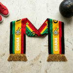 Global Soccer Event 2026 Ghana Scarf Authentic GFA Logo