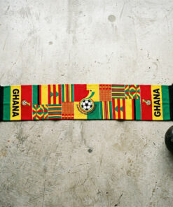 Global Soccer Event 2026 Ghana Scarf Adinkra Symbol