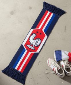 Global Soccer Event 2026 France Scarf Symmetric Team Crests