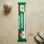Global Soccer Event 2026 Algeria Scarf Chevron Graphic Print