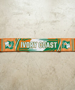 Ivory Coast Scarf Global Soccer Event 2026 High Quality Knit Texture