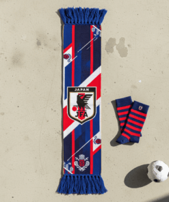 Japan Scarf Global Soccer Event 2026 Detailed Embroidered Graphics
