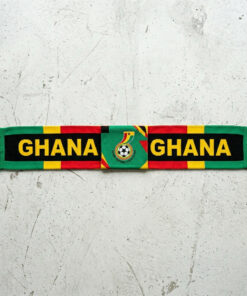 Global Soccer Event 2026 Ghana Scarf Dynamic Pan-African Stripes