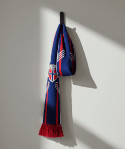 Norway Scarf Global Soccer Event 2026 Vibrant Red White Blue Colors