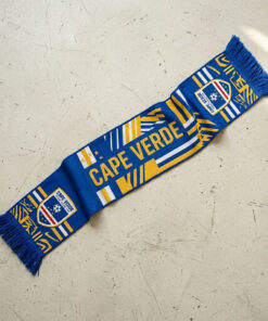 Global Soccer Event 2026 Cape Verde Scarf Geometric Pattern Crests