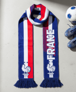 Global Soccer Event 2026 France Scarf Blue White Red