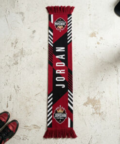 Jordan Scarf Global Soccer Event 2026 Heritage Crest Graphics