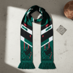 Mexico Scarf Global Soccer Event 2026 Featuring Bold Vertical Stripes