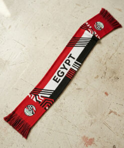 Global Soccer Event 2026 Egypt Scarf Diagonal Stripes Design