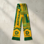 Global Soccer Event 2026 Australia Scarf Symmetric Layout