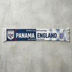 Global Soccer Event 2026 Panama Vs England Football Scarf Double Sided Style