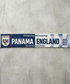 Global Soccer Event 2026 Panama Vs England Football Scarf Double Sided Style
