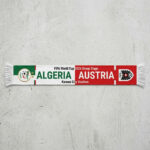 Global Soccer Event 2026 Algeria Vs Austria Football Scarf Classic Match Day
