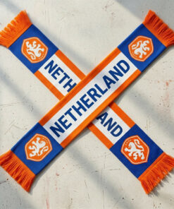 Netherlands Scarf Global Soccer Event 2026 With A Modern Athletic Design