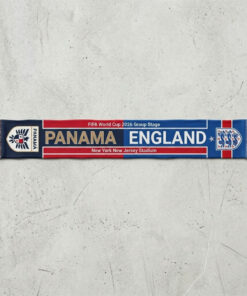 Global Soccer Event 2026 Panama Vs England Football Scarf Iconic Football Battle