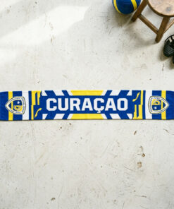 Global Soccer Event 2026 Curaçao Scarf Team Colors Graphic