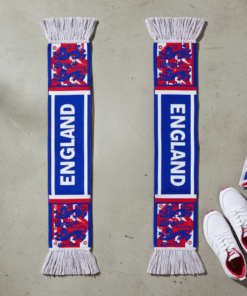 Global Soccer Event 2026 England Scarf Traditional Supporter Knits