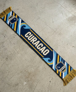 Global Soccer Event 2026 Curaçao Scarf Large Central Text